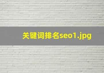 关键词排名seo