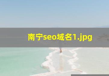 南宁seo域名