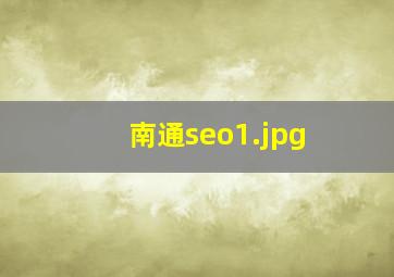南通seo