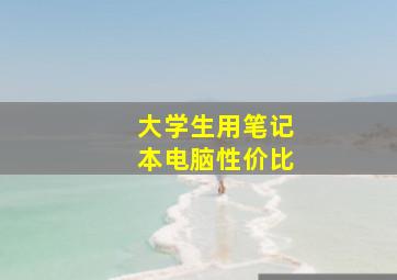 大学生用笔记本电脑性价比