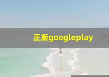 正版googleplay