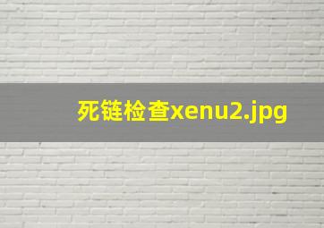 死链检查xenu