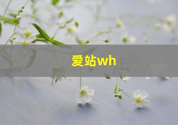爱站wh