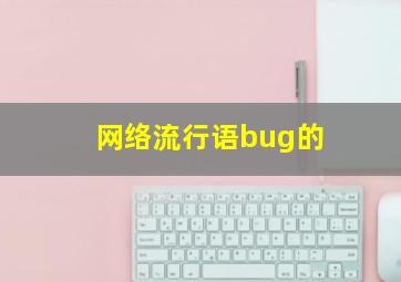 网络流行语bug的