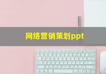 网络营销策划ppt