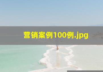 营销案例100例