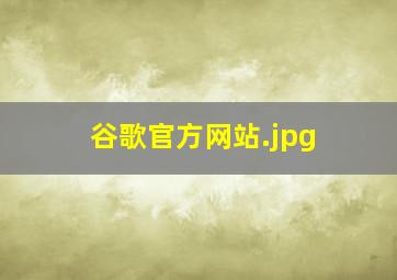 谷歌官方网站