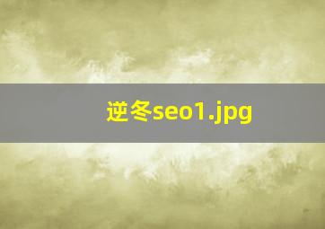 逆冬seo