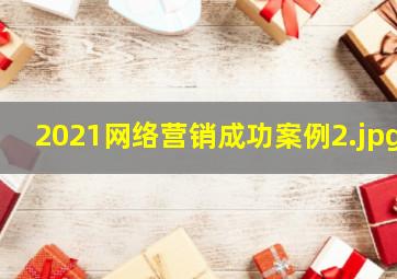 2021网络营销成功案例