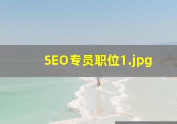 SEO专员职位