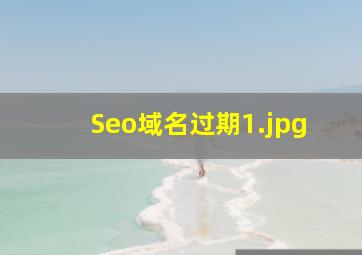 Seo域名过期