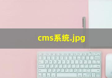 cms系统