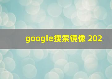 google搜索镜像 202