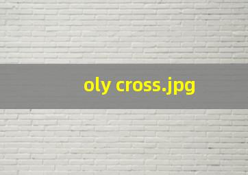 oly cross