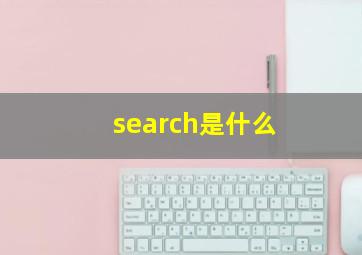 search是什么