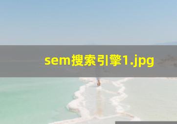 sem搜索引擎