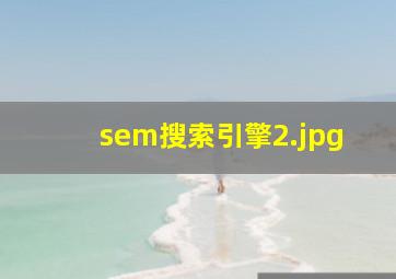 sem搜索引擎