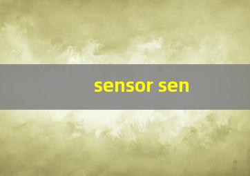 sensor sen