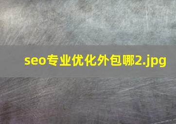 seo专业优化外包哪