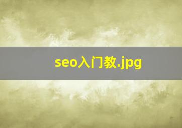 seo入门教