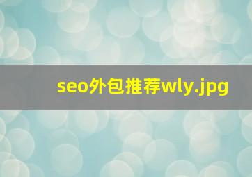 seo外包推荐wly