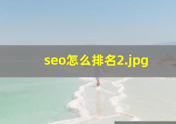 seo怎么排名