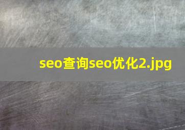 seo查询seo优化