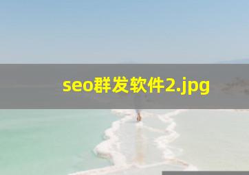 seo群发软件