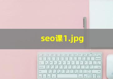 seo课