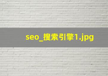 seo_搜索引擎
