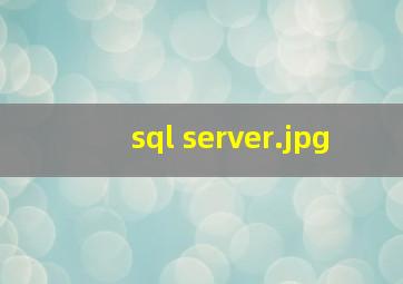 sql server