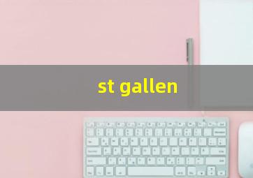 st gallen