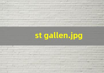 st gallen