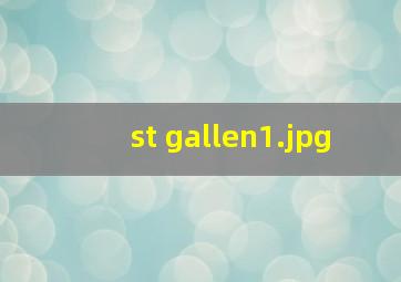 st gallen