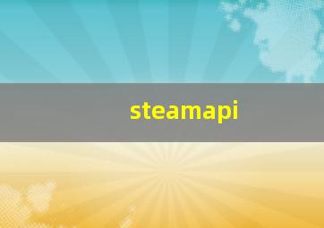 steamapi